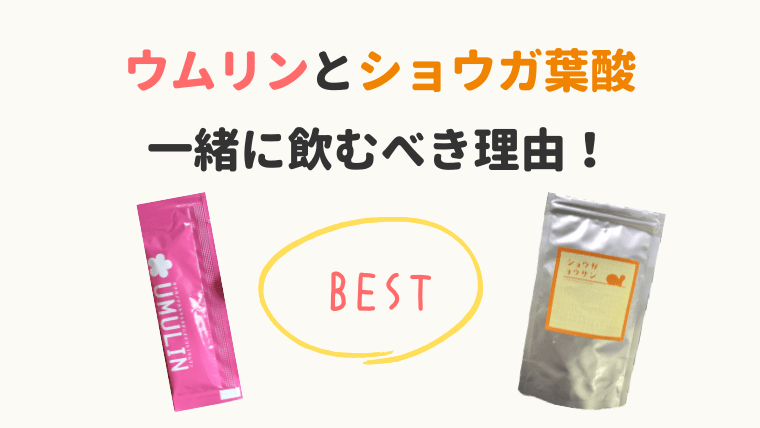 ウムリン ショウガ葉酸