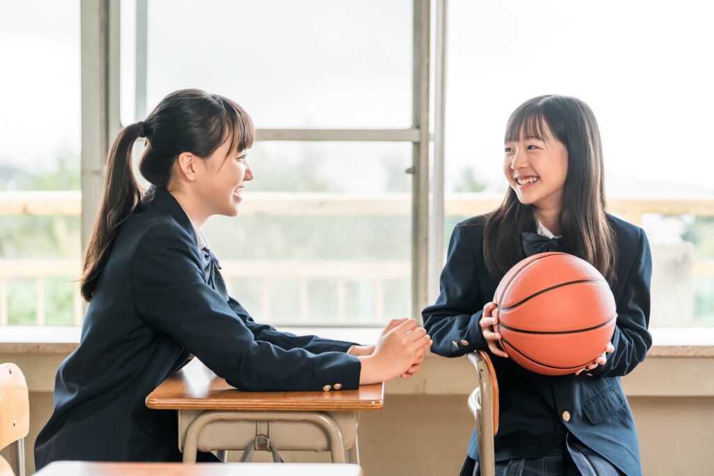 中学生の女の子