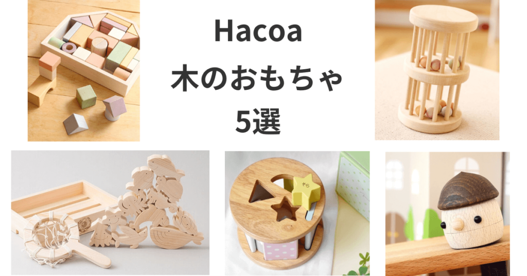 Hacoa ハコア 木のおもちゃ