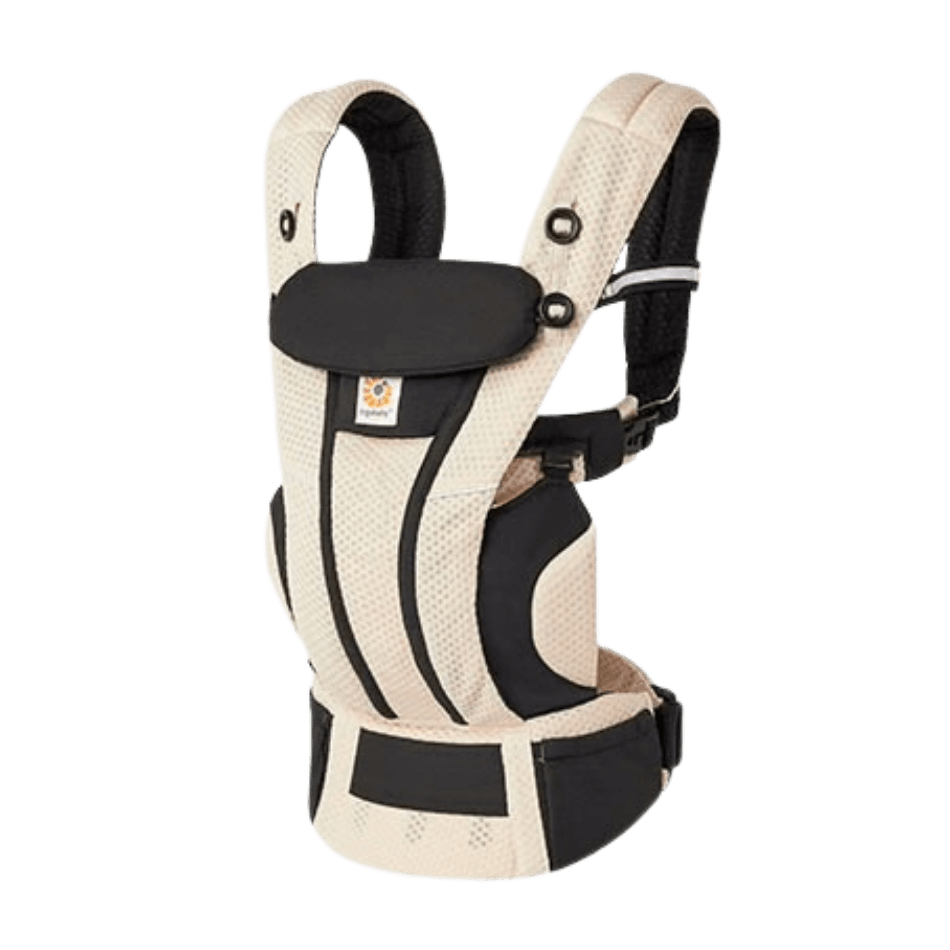 オムニブリーズのブラック&ベージュカラーブロック