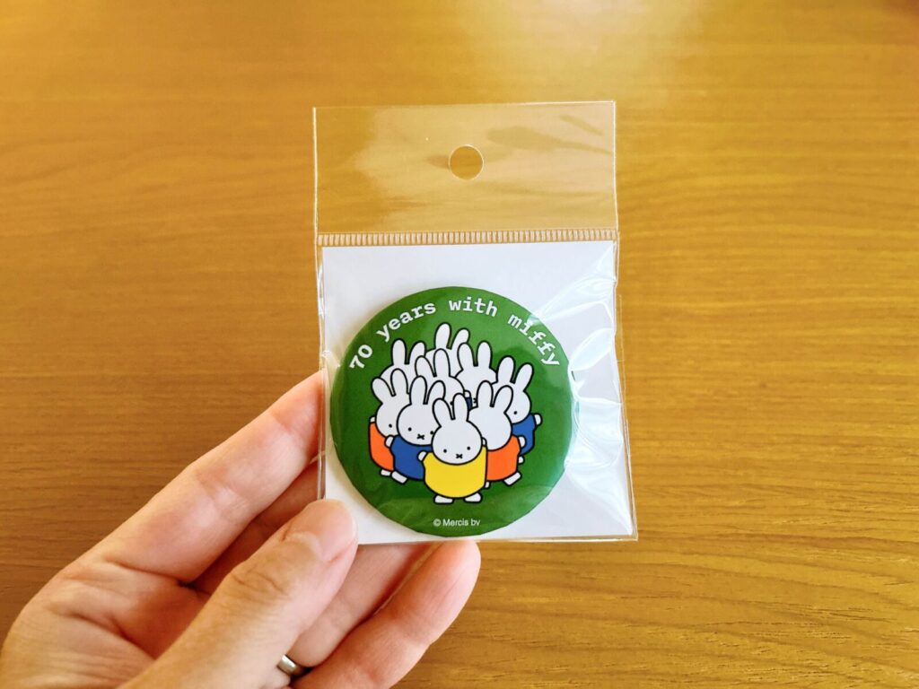 ミッフィー展 缶バッジ