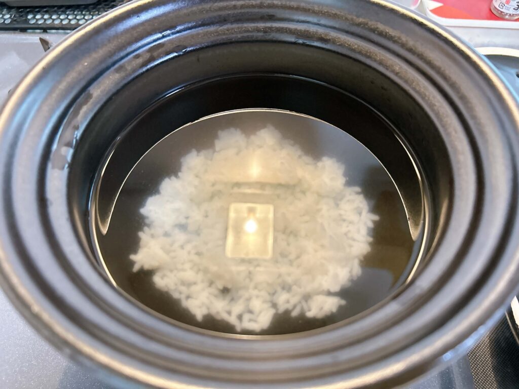 土鍋 目止め 方法1