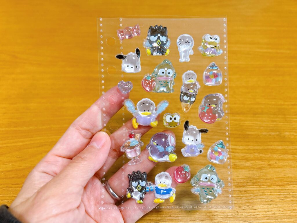 はぴだんぶいのボンボンボロップシール